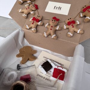 kit guirnalda gingerbread manualidades