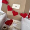 guirnalda de corazones manualidades kit hazlo tu mismo